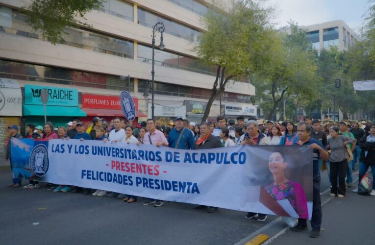 Rector movilizará a estudiantes de la UAGro para acudir a acto de respaldo a Sheinbaum en Chilpancingo