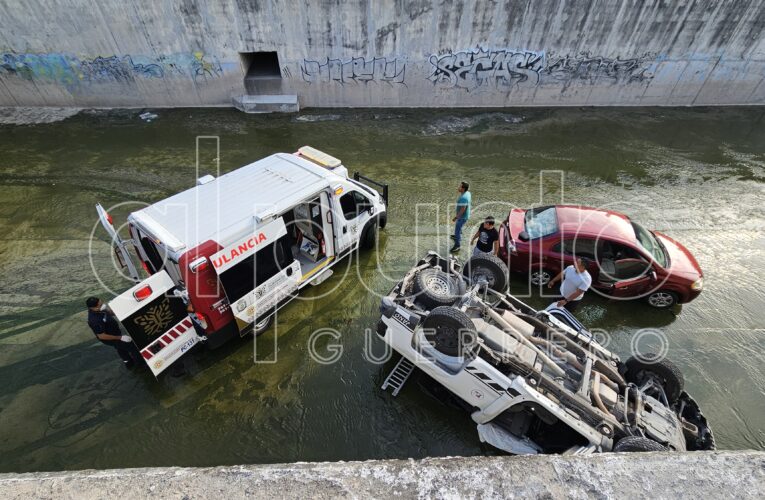 Identifican a las dos mujeres que murieron en el accidente del encauzamiento del río Huacapa, en Chilpancingo