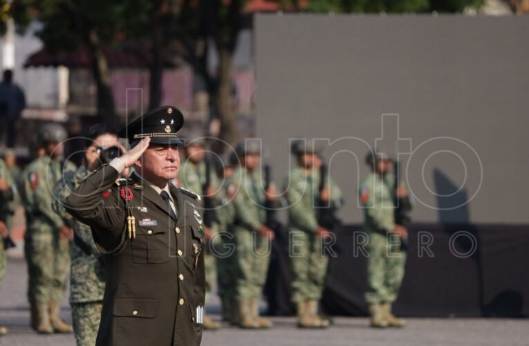 Designan a nuevo comandante en la 35 zona militar en Chilpancingo