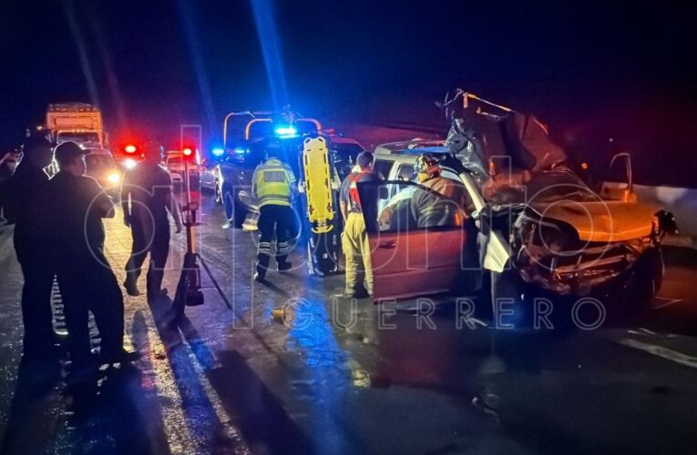 Siete heridos y un muerto deja fuerte accidente en la autopista del sol; un menor de 12 años resultó ileso