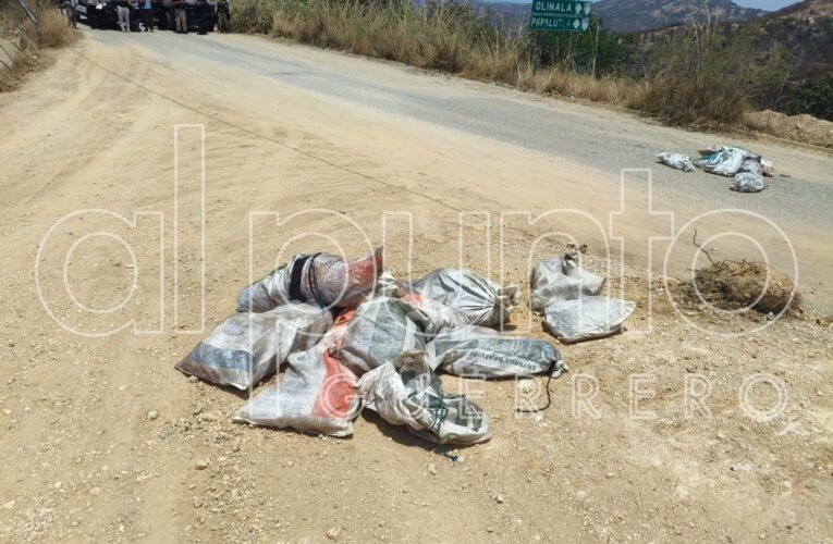Fueron 6 los hombres desmembrados hallados dentro de costalillas en Olinalá