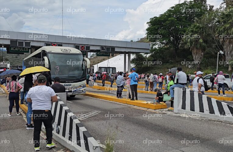 CETEG toma la caseta de Palo Blanco y da paso libre en la Autopista del Sol