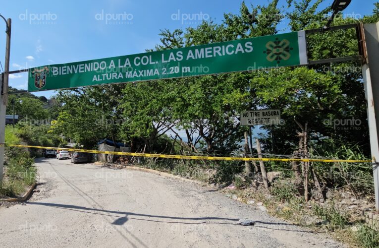 Hallan restos  expuestos en un talud de tierra en Chilpancingo