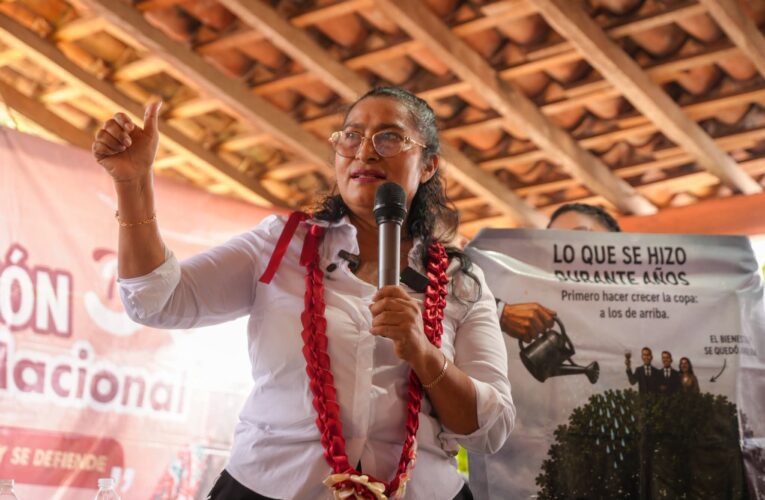Acusa Abelina López que campaña de golpeteo político es para sacar a Morena en 2030