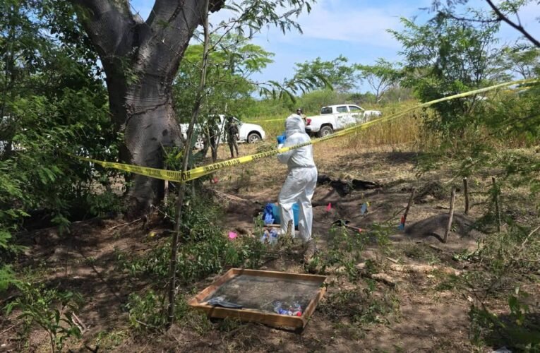 Hallan fosa clandestina en comunidad de Acapulco con restos humanos