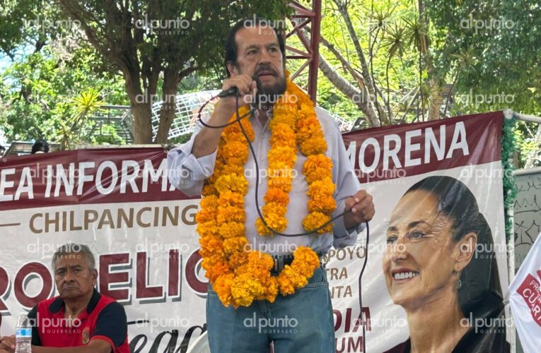 Rogelio Ortega pide a Morena no postular candidaturas contaminadas ni vinculadas al crimen organizado