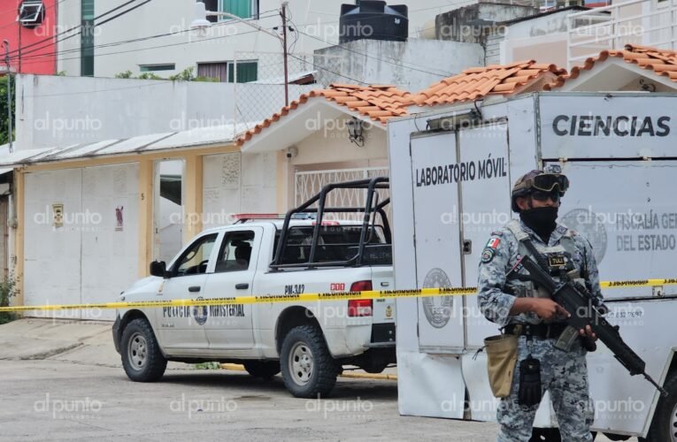 Hallan muerto a hombre dentro de un taller mecánico en la Guerrero 200, en Chilpancingo