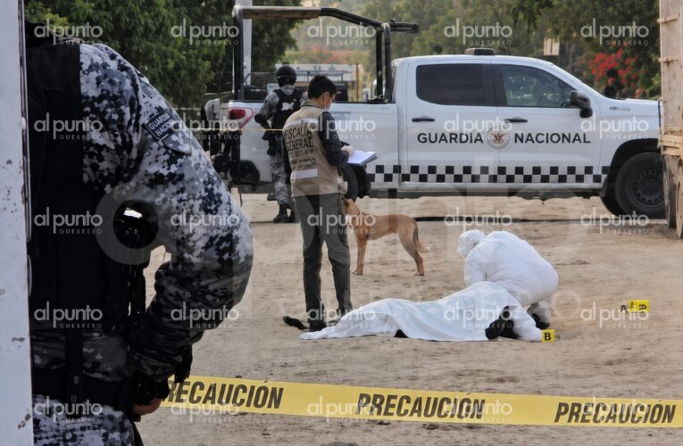 Hallan a un hombre torturado, maniatado y ejecutado a balazos en La Sabana, Acapulco