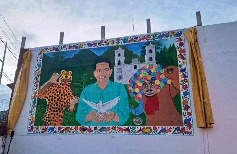 Renovarán mural de Alejandro Arcos Catalán a dos años de su asesinato