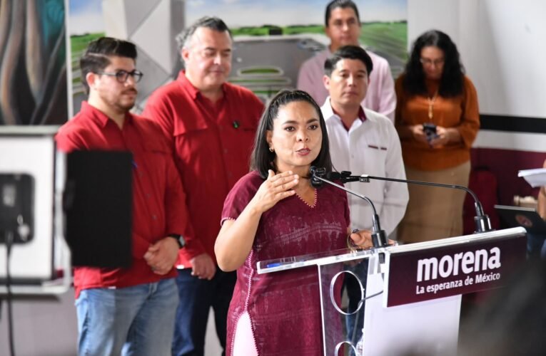 Mojica llama a cerrar filas en Morena; buscará diálogo con críticos de su designación