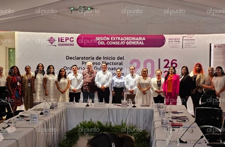Declaran formalmente el inicio del proceso electoral 2026-2027 en Guerrero