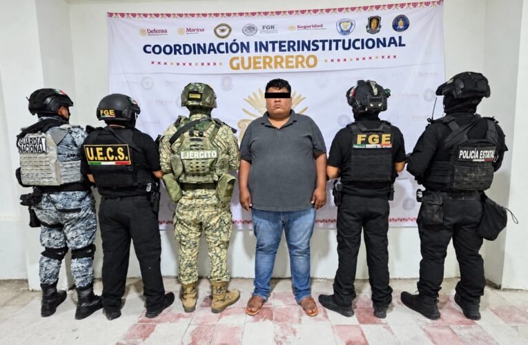 Detienen a exoficial mayor de Copalillo, por presunta extorsión vinculada a Los Tlacos