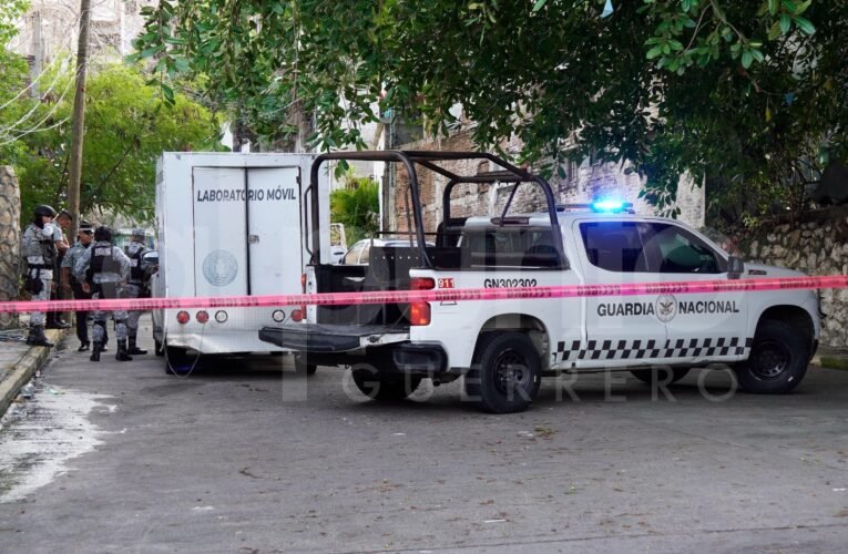 Muere motociclista tras derrapar en el fraccionamiento Condesa de Acapulco