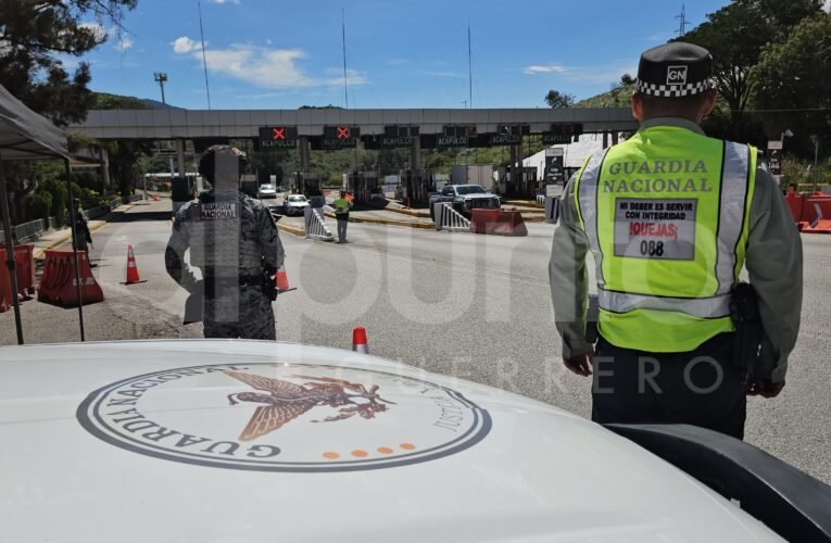Desplegará Guardia Nacional elementos adicionales en carreteras de Guerrero por Día de Muertos